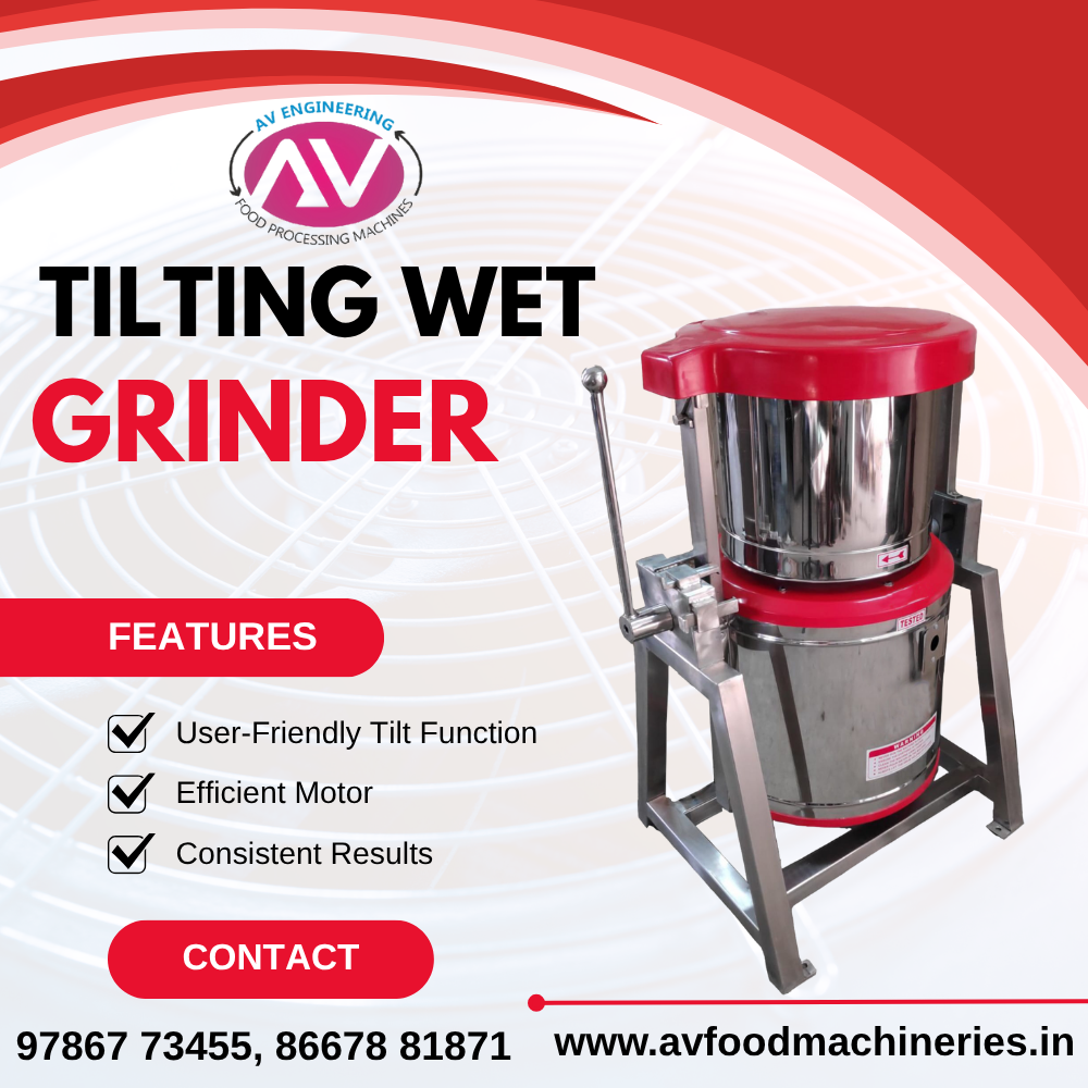 Tilting Wet Grinder Manufacturer in Tamilnadu
