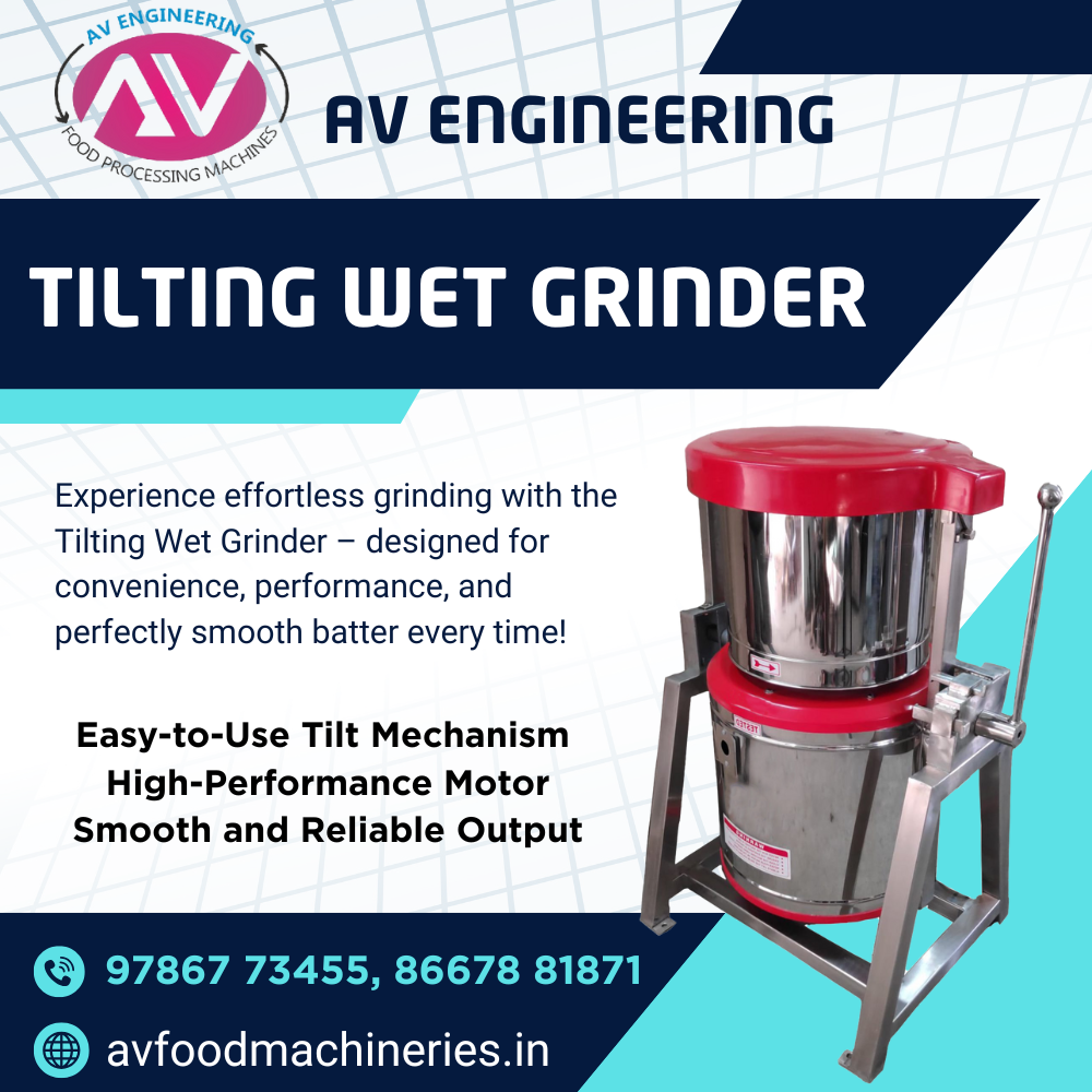 Tilting Wet Grinder Manufacturer in Kanpur