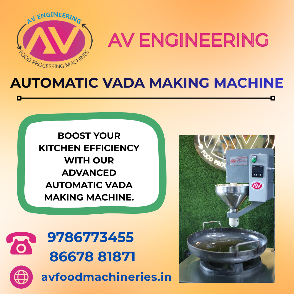 Vada Making Machine in Coimbatore