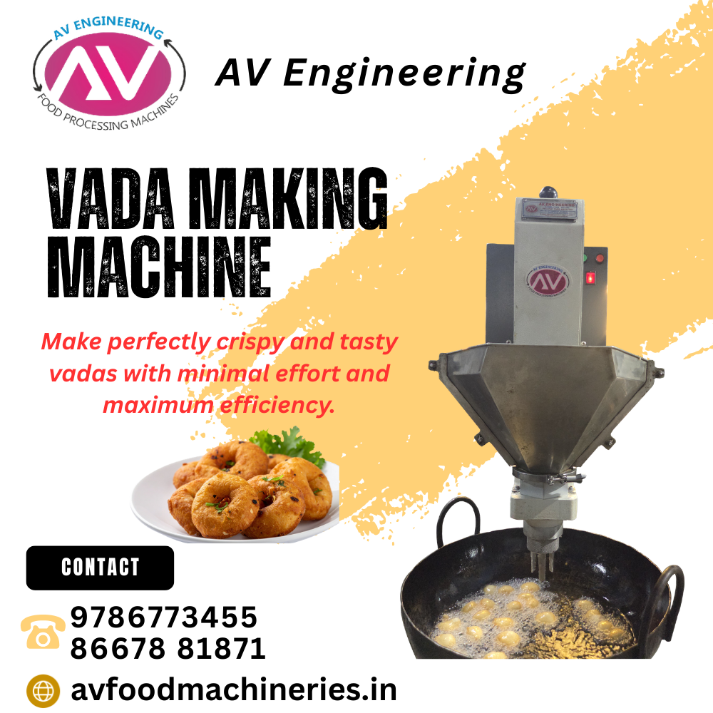 Vada Making Machines Manufacturer in Coimbatore
