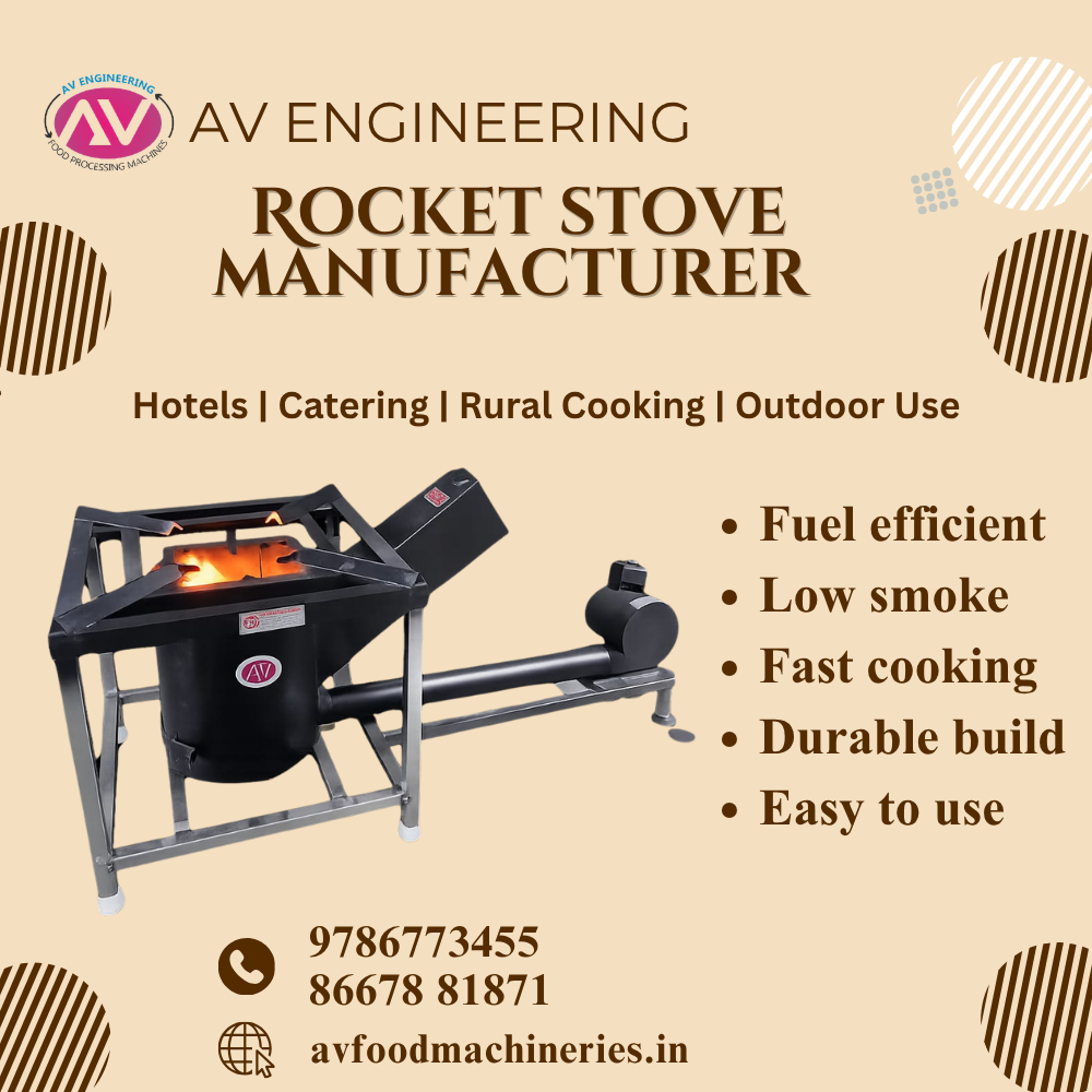 Rocket Stove Manufacturer in Coimbatore
