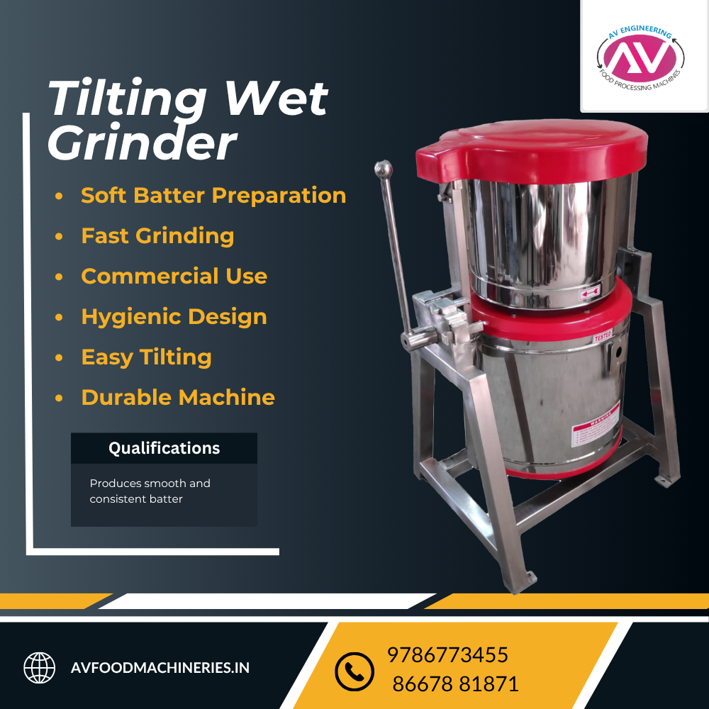 Tilting Wet Grinder Manufacturer In Madurai