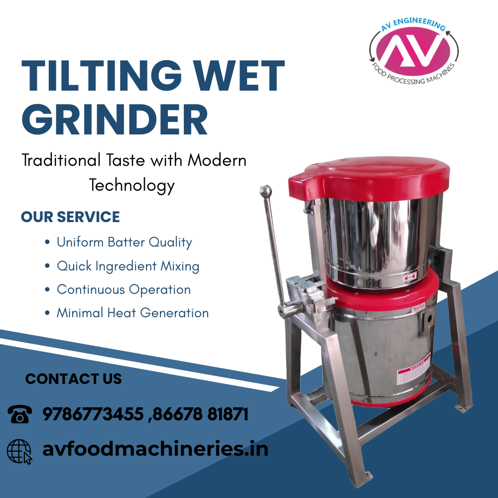 Commercial Tilting Wet Grinder