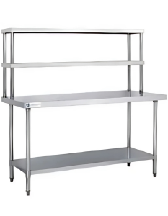 Table With Overshelf
